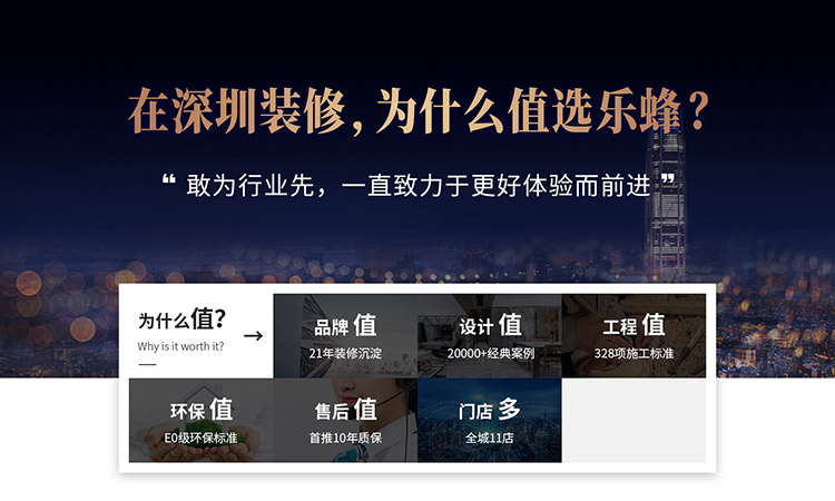 在深圳裝修，為什么值選樂(lè)蜂？